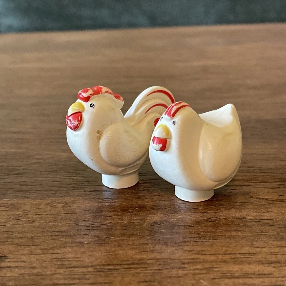 Vintage Lego Duplo Chicken Roaster Set Figure Farm Animal 1970's - Picture 2 of 3